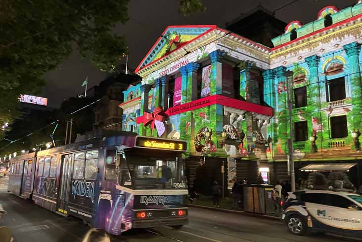 Yarra Trams Class B 2046 Iron Maiden